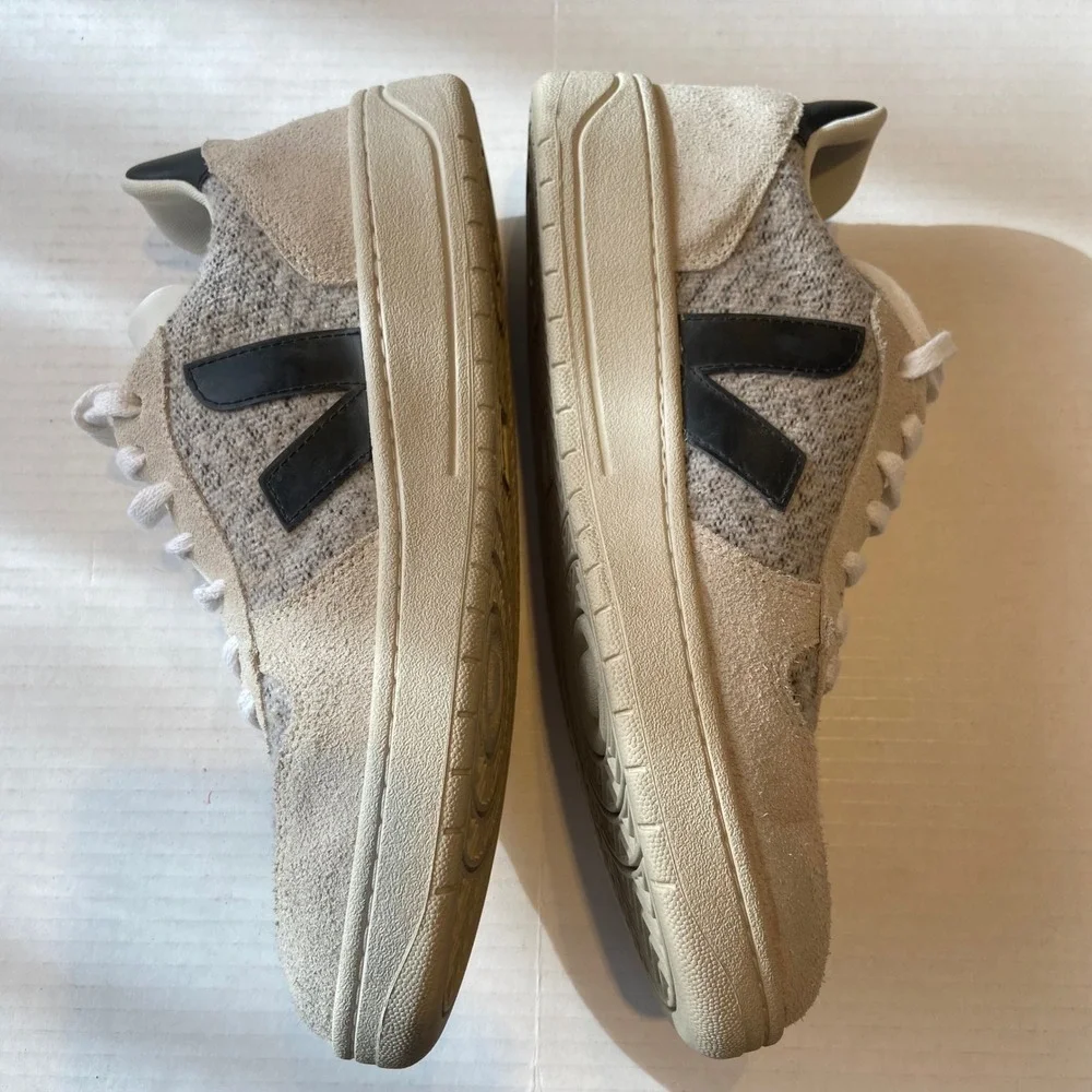 Veja Flannel‎ Snow Black Sneakers EU 41 US 9.5 Women Casual